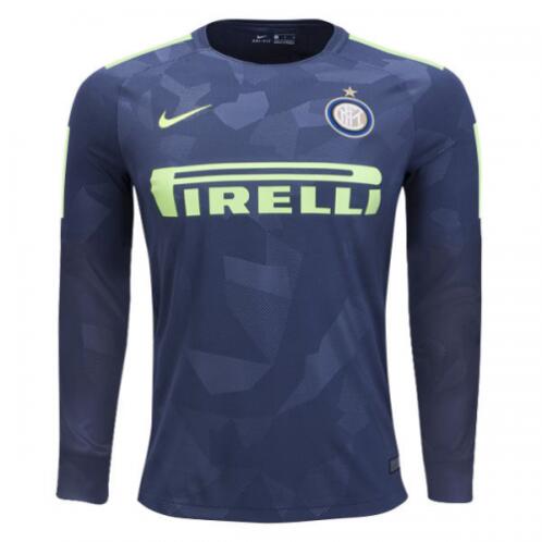 Inter Milan Trikot Ausweich ML 2017-18 Fussballtrikots Günstig